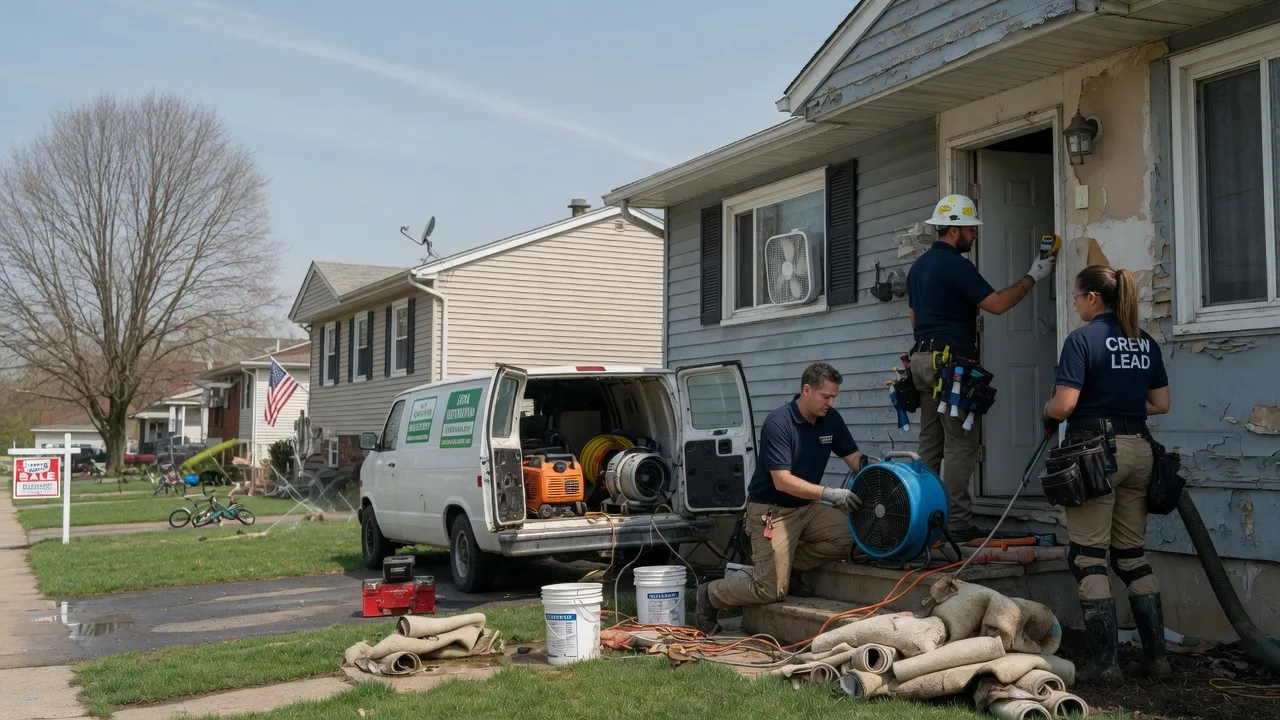 Flood Cleanup in New Oxford, PA near me