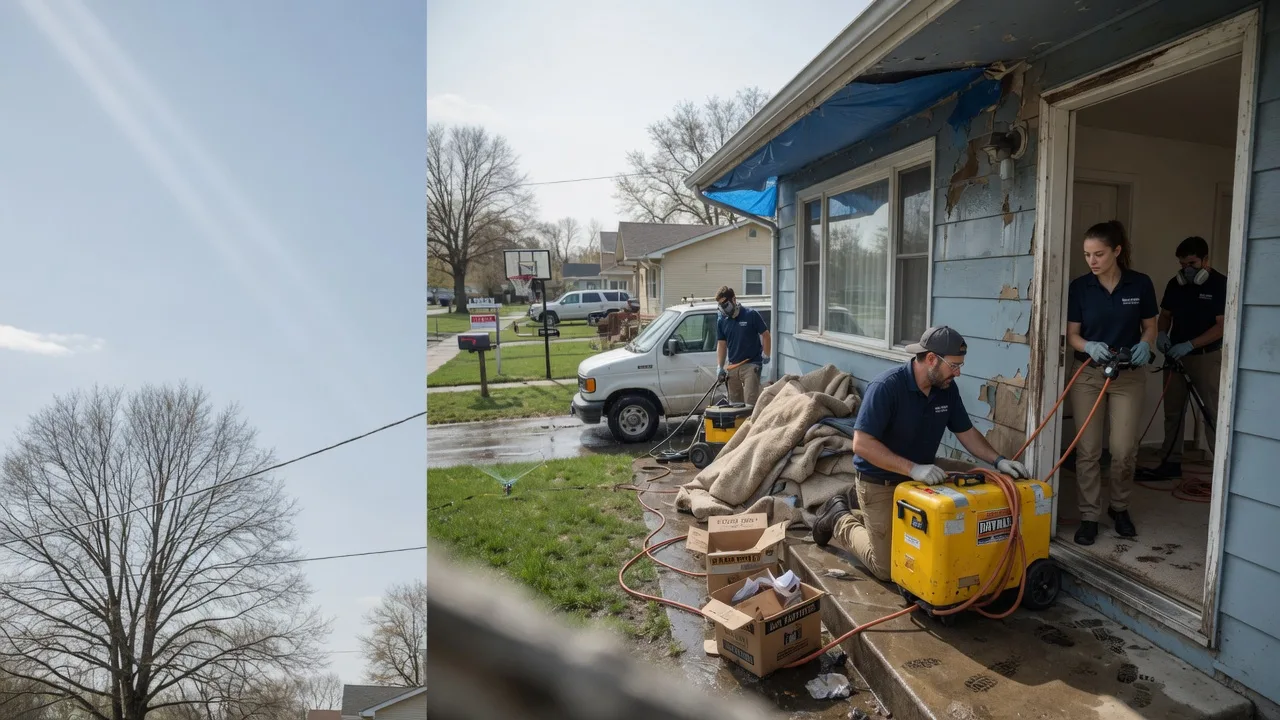 Basement Flood Cleanup in New Oxford, PA near me